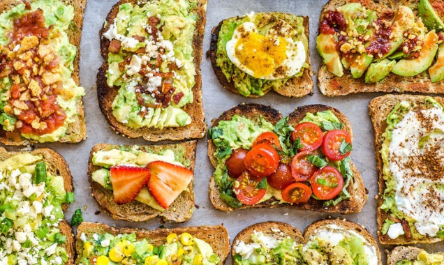 this picture shows an avocado toast