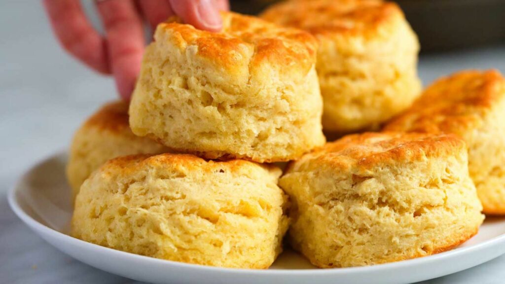 this image shows Fluffy Biscuits
