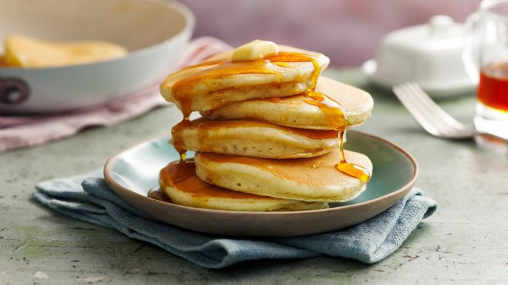 this image shows Fluffy Pancakes